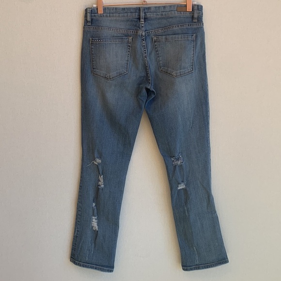 🎉HP🎉 [Blank NYC] Distressed Straight Leg Jeans • Sz 28 - Picture 3 of 11